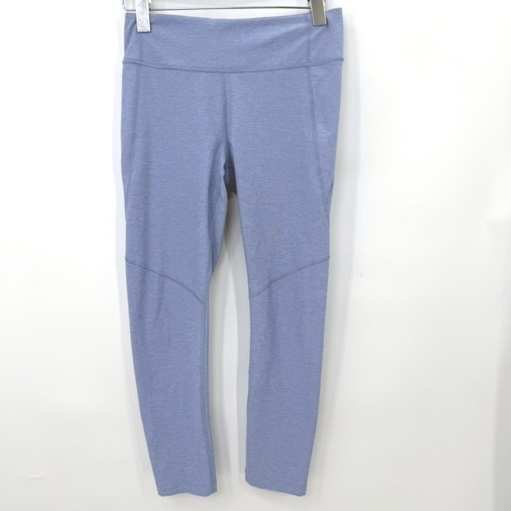 Outdoor Voices Leggings Women M Blue Activewear‎ Yoga Athleisure Stretch Gym